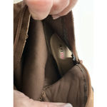 JustFab Woman’s Just Fab Waynoka Wide Brown Faux Suede Stacked Winter Boots Size 8w Otk Photo 11