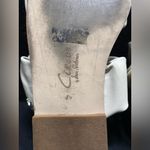 Circus by Sam Edelman Circus NY Cream‎ Strap Gathered Flat Sandals Size 8.5 Logo Square Platform Photo 5