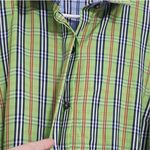 Gretchen Scott Breezy Blouson Sunshine Plaid Green Dress Size Small Photo 8