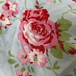 Sundress Light Blue Pink Red Rose Overall Style Midi Dress Swing Rockabilly L Size L Photo 5