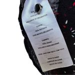 Motherhood Maternity Black 3/4 Sleeve Top Red White Confetti pattern Medium Size undefined Photo 4