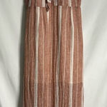 Forever 21  linen maxi dress with slit on the side size medium Photo 0
