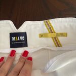 Anthropologie Maeve by  Cream wide leg capri Pants Photo 3