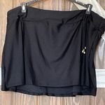 Elegant Black Swim Skirt/Skort w/Attached Panty. Has Tassel Accents. SIZE 2X Photo 0