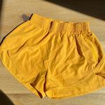 Mustard Yellow Workout Shorts Size M Photo 0