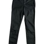 And Now This Black Coated Skinny Jeans Women’s Size 26 Raw High Rise Photo 0