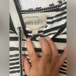 Moon River  Tuckernuck Striped Sweater with Tie Details size M Photo 1