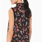 Kate Spade Wild Ones Meadow Lace Trim Sleeveless floral Blouse Top Photo 1