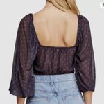 Free People Mesh Long Sleeve Top Photo 1