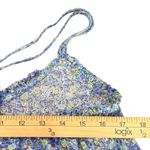 Universal Threads Universal Thread Tiered Mini Dress Size S Ditsy Floral Print Pockets Blue Ruffle Photo 10