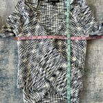 INC International Concepts Femme Flora Space Dye Indigo Cropped Top Medium Photo 7