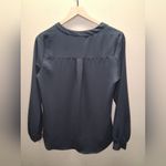 Lands' End Classic Black Blouse Photo 6