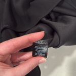 Drew Black Long Sleeve Mandarin Collar Blouse Size XS EUC Photo 10