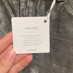 Chico's Platinum Jegging Silver Shimmer Skinny Jeans Tapered Slim Leg Size 4 S Photo 4