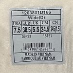 Brooks Ghost 15 1203801D166 Women's Wide Sneakers White/Lavender Size 7.5D Photo 2