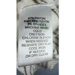 Lou & Gray green cream stripe soft rayon dress size medium Photo 5