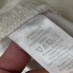 Everlane Women's  White Cropped Straight Short Jeans Size 4 EUC #7580 Photo 8