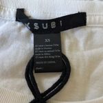 Ksubi  Women’s Floral Muscle tank tee in white size XS Nwt Photo 2