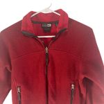 REI Thermal Pro Women's Size XS Red Fleece Zip Up Outdoors Sweater Jacket Photo 1