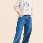 Free People Original Retro Brand Track and Field Sweatshirt Photo 0