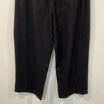 Vince  Black Wool Blend Cropped Wide Leg Pants Size 12 EUC Photo 5