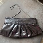 Steve Madden Metallic Gray Evening Bag Photo 0