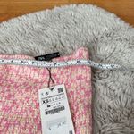 ZARA  Pink Floral Print Mini Skirt NWT XS Photo 5