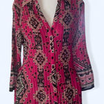 Alfani  Pink and black boho blouse long #bohostyle 8 Photo 0