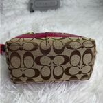 Coach y2k Legacy Stripe Signature Canvas Mini Purse Shoulder Bag Wristlet Photo 4