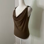NA-KD  brown cowlneck off the shoulder top size S Photo 2