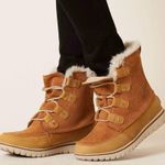 Sorel Cozy™ Joan Waterproof Leather Boot Size 7 Waterproof Microfleece Suede Photo 1