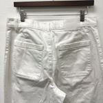 Lucky Brand  High Rise Wide Leg Crop Jeans White Size 31 Photo 5