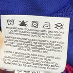 Nike Running Dri-Fit V Neck Long Sleeve Top Womens Medium Blue Pink Athletic Photo 7