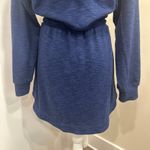 Anthropologie Daily Practice Anthro Navy Hoodie Tunic Hiking Dress Gorpcore Granola Size Small Photo 11