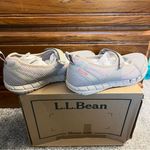 •L.L. Bean vacationland dark stone MJ sneakers• Size 9M Pink Photo 4