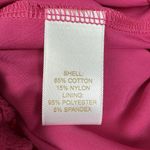 NWT CAROLINE CONSTAS NEW YORK RASPBERRY PINK CROCHET MINI SKIRT SZ‎ XS Photo 4