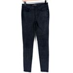 White House | Black Market Women's Metallic Gold Foil Skinny Ankle Jeans Size 0 Photo 11