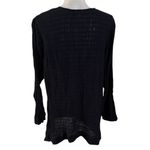 J.Jill Pure Size LP PL Large Petite Button Front Gauze Tunic Top Linen Blend Photo 1