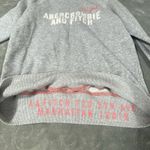 Abercrombie & Fitch Abercrombie Fitch Women Medium Pullover Sweatshirt Crew Y2K‎ New York 90's Gray Photo 1