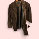Vintage 70’s chocolate suede oversized blazer Comint Argentina lined pockets Brown Size L Photo 1