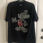 Disney  Parks black short sleeve t-shirt with Mickey Mouse graphic Size L Photo 0
