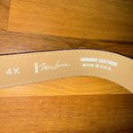 Nan Lewis women’s 4X belt dusty rose mauve color gold detail retro leather chain Pink Photo 3