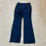 Old Navy  dark blue high rise wow flare jeans in size 2 petite Photo 2