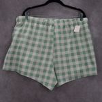 Jolie & Joy Green Plaid Skorts Preppy Mini Shorts Skirt Pull On Pants Plus 2X Size XXL Photo 1