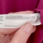 Eileen Fisher Fine Jersey Dress Sz Med Cap Sleeve Knee Length Boxy Berry Photo 3