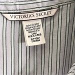 Victoria's Secret Victoria’s Secret button up blouse, women’s‎ small, pinstriped, roll cuff… Photo 2