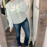 Stoney Clover Lane  Gray Graphic Sweatshirt size medium cotton polyester blend Photo 3