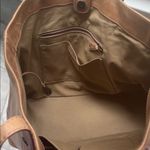 Frye Authentic Tan Leather Tote Bag Excellent Condition Photo 6