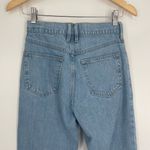 frame denim  FRAME Women's Blue 5-Pockets High 'N' Tight Straight Leg Denim Jeans Size 24 Photo 10