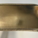 Victoria's Secret Victoria Secret Bombshell Metallic Logo Pleated Clutch Gold NWT Photo 7